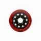 Диск усиленный УАЗ стальной черный 5x139,7 8xR16 d110 ET-3 с двойным бедлоком (красный)